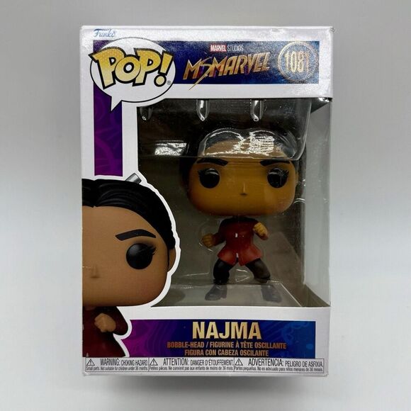 Funko‎ Pop! Vinyl: Marvel - Najma No. 1081 New In Box See Notes - Picture 1 of 3